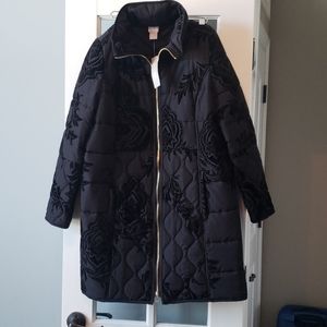 BRAND NEW with tags Chico's Black Coat
